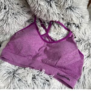 Sports Bras  - Reebok (L) - Purple